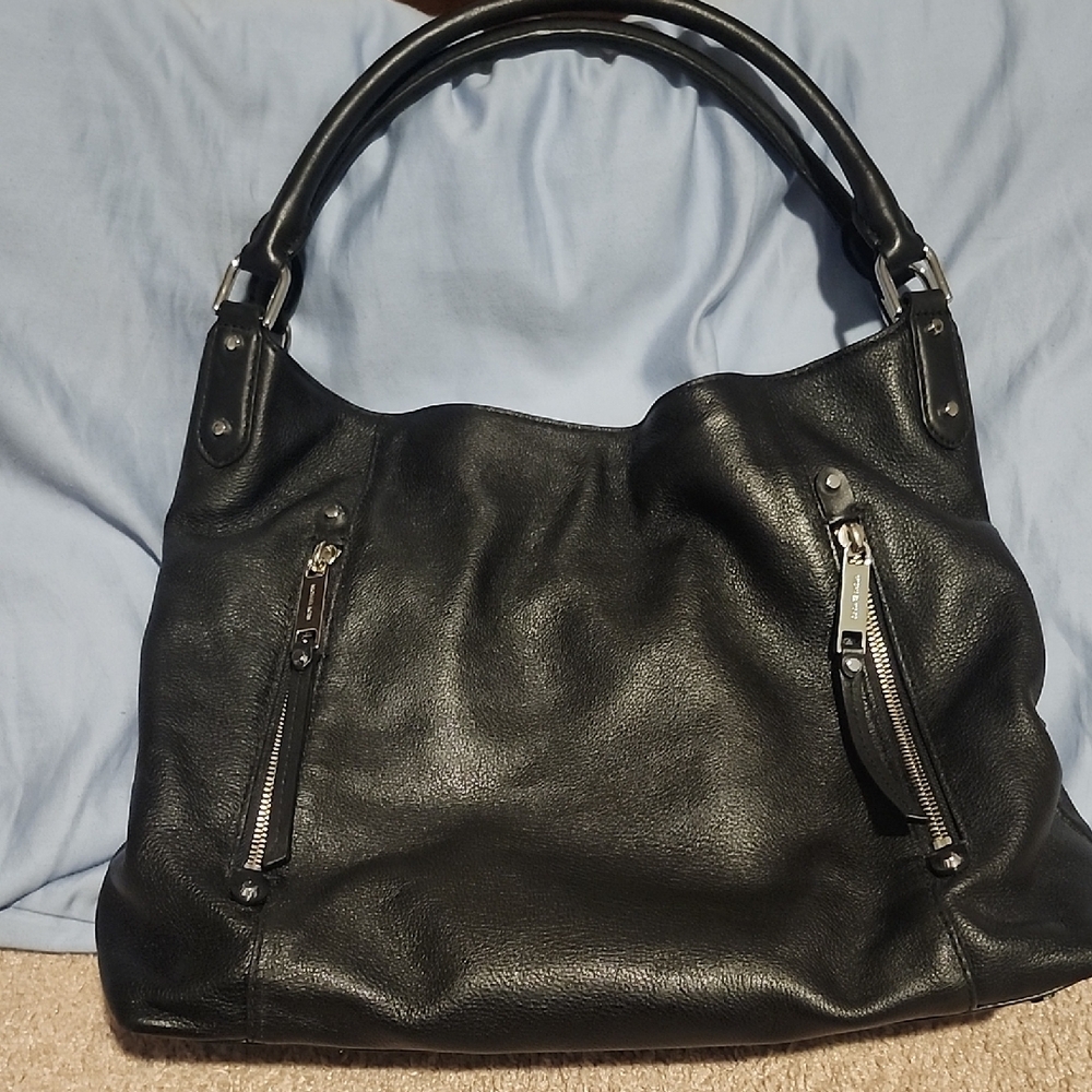 Michael Kors Black Leather Women's Bag